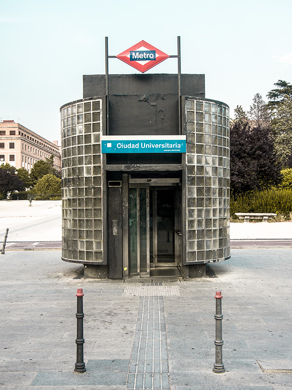 Ciudad universitaria de Madrid.