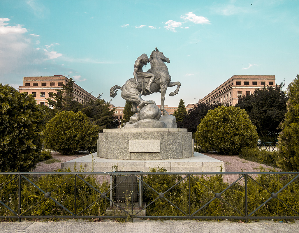 Ciudad universitaria de Madrid. Fotografía de Roselino López.